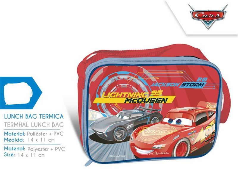 cars 3 lunch bag