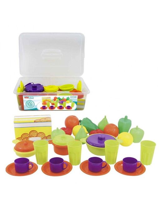 Maletin 31 Pzas Menaje+Fruta