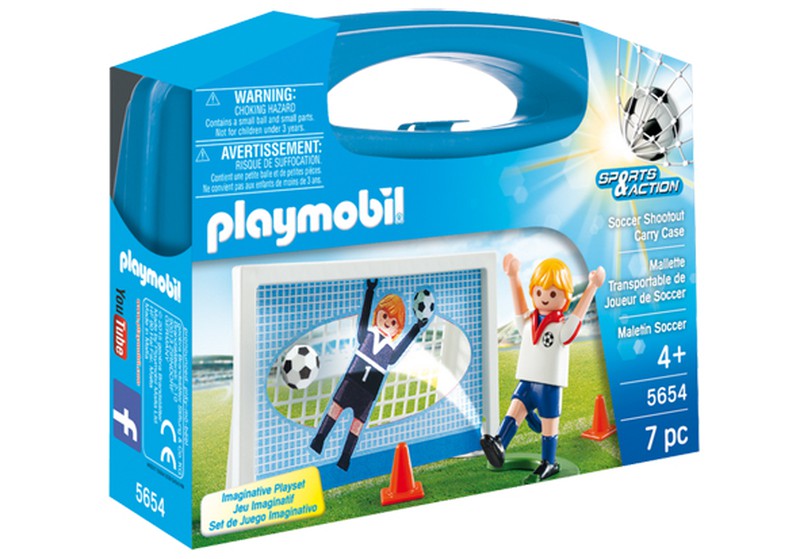 Maletin futbol de Playmobil