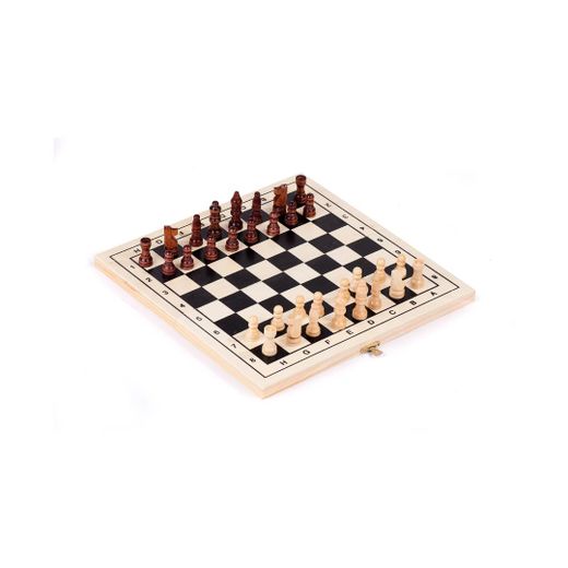 MALETIN MADERA 3 EN 1: DAMAS, AJEDREZ, BACKGAMON