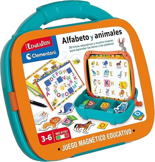 MALETIN MAGNETICO ALFABETO Y ANIMALES