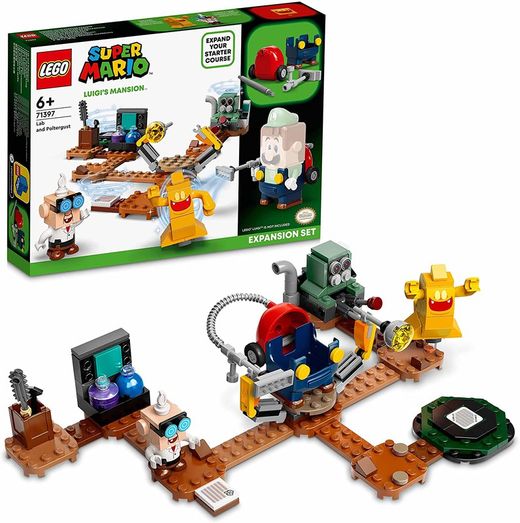 Lego Super Mario Bros Mansion De Luigi Lab