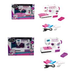 MAQUINA COSER ELECT C/HILOS Y ACCES