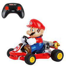 COCHE MARIO KART PIPE 1:18 BAT+CARGADOR