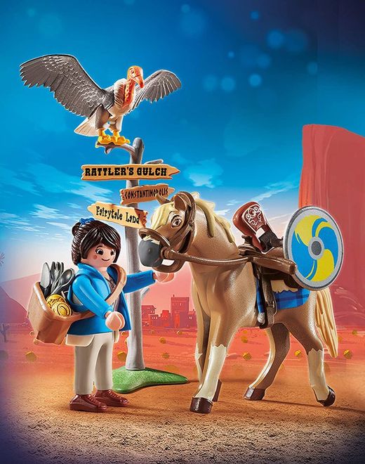 The Movie Marla Con Caballo Playmobil