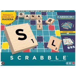 MATTEL GAMES SCRABBLE CORE WOOD EN CASTELLANO