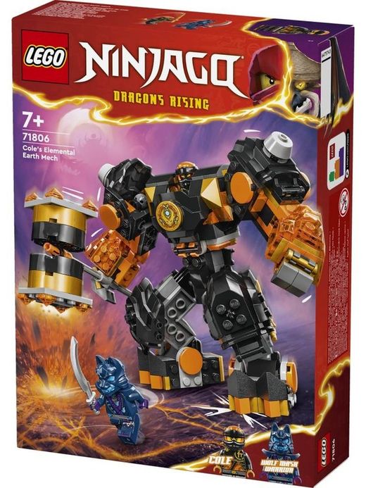 *MECA ELEMENTAL DE LA TIERRA DE COLE LEGO