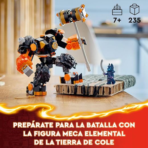*MECA ELEMENTAL DE LA TIERRA DE COLE LEGO