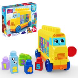 MEGA BLOKS AUTOBÚS CONSTRUYE Y CUENTA