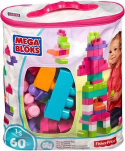 Mega eco bag 60 rosa