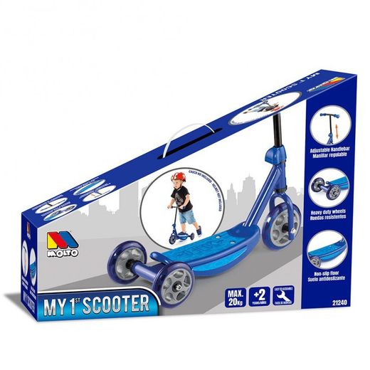 Mein erster blauer Roller