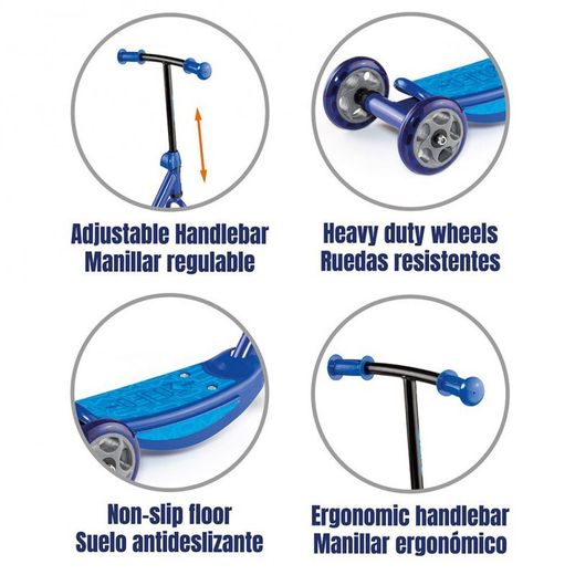 Mein erster blauer Roller