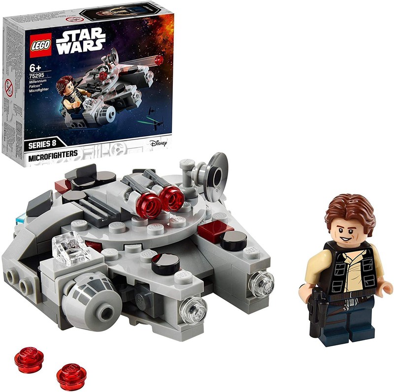 frutas Perspectiva dañar Microfighter:Halcon Milenario Star Wars - Lego — DonDino juguetes