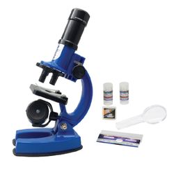 MICROSCOPIO 33 PZAS PEQUEÑO AZUL