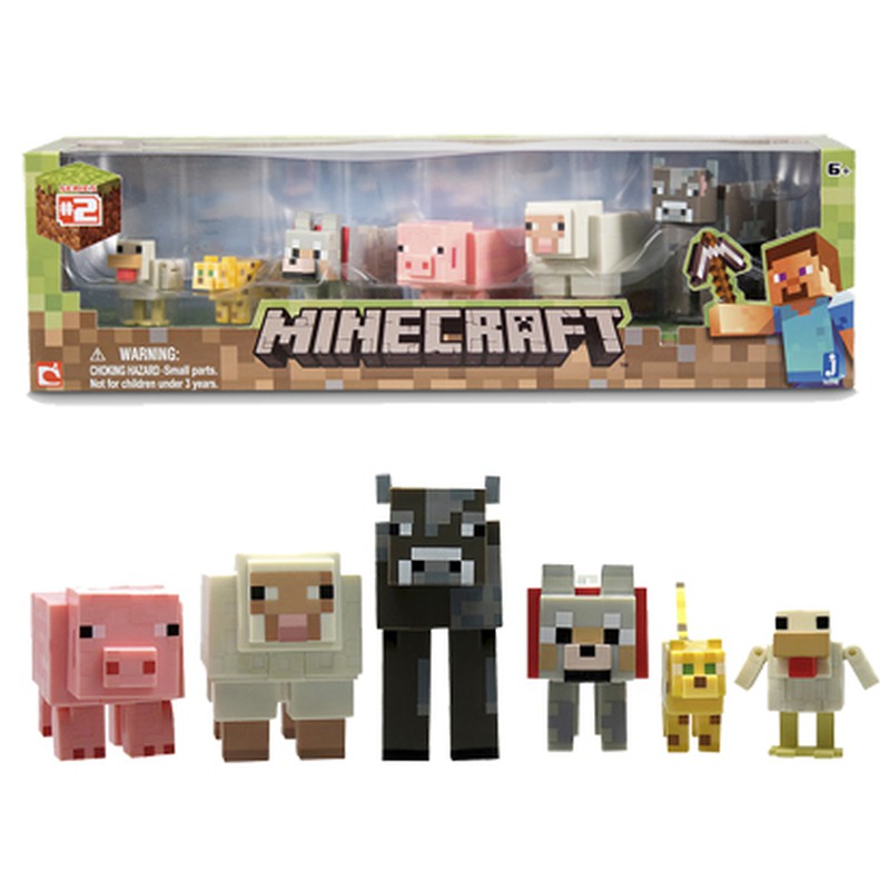 Minecraft pack 6 animales