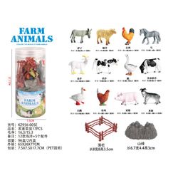 MINI BOTE 16 PZAS GRANJA