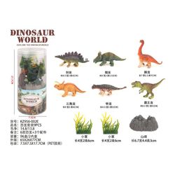 MINI BOTE 9 ANIMALES DINOSAURIOS