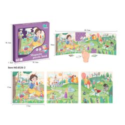 MINI MAGNETIC BOOK PRINCESAS 3x20 PZAS