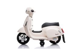 MINI VESPA BLANCA 6V