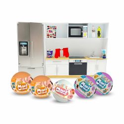 MINI WORLD PLAYSET COCINA+5 BOLAS