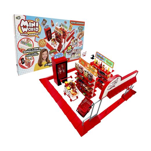 MINI WORLD PLAYSET SUPERMERCADO