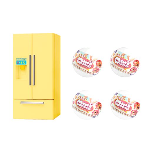 MINI WORLD SET NEVERA CON 4 CAPSULAS