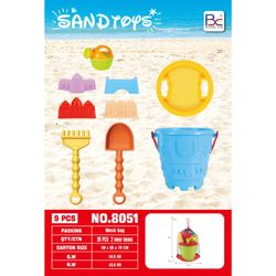 MOCHILA RED CUBO PLAYA CASTILLO 18 CM C/MOLDES