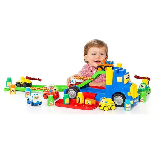 Camion molto blocchi + 10 blocchi