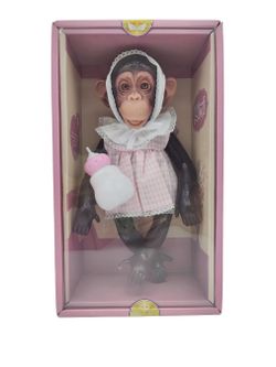 MUÑECA MONA 35 CM C/VESTIDO