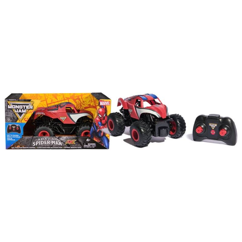 MONSTER JAM SPIDERMAN RC 1:24
