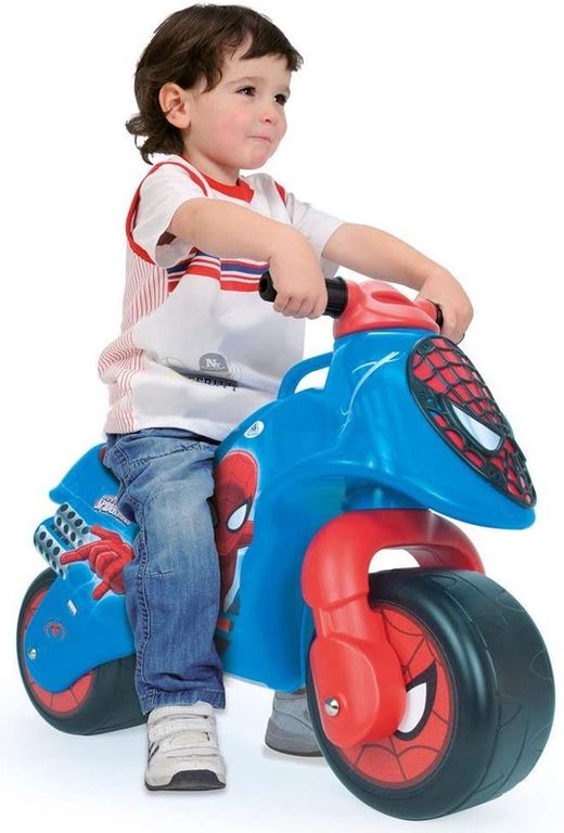 Moto Correpasillos Spiderman
