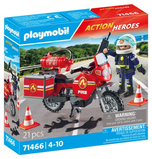 Moto De Bomberos