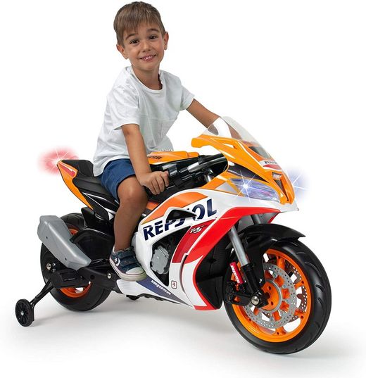 Moto Eléctrica - Honda Repsol: 12V Luz/Sonido - INJUSA