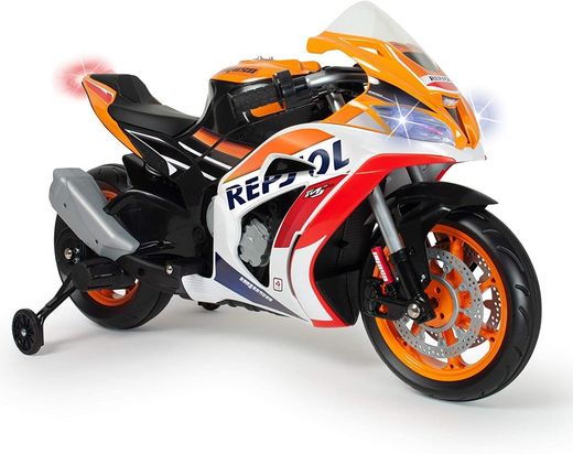 Moto Eléctrica - Honda Repsol: 12V Luz/Sonido - INJUSA