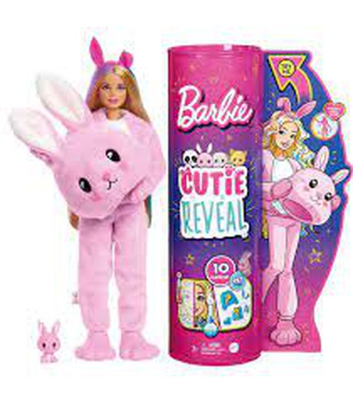 Muñeca Barbie Cutie Reveal Conejo - Mattel — DonDino juguetes
