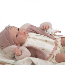 Muñeca Elegance 40 Cm Andie Con Manta