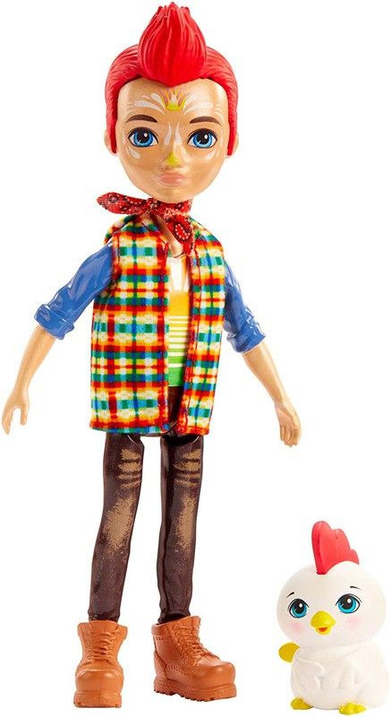 Muñeco Redward Rooster Con Gallo Enchantimals
