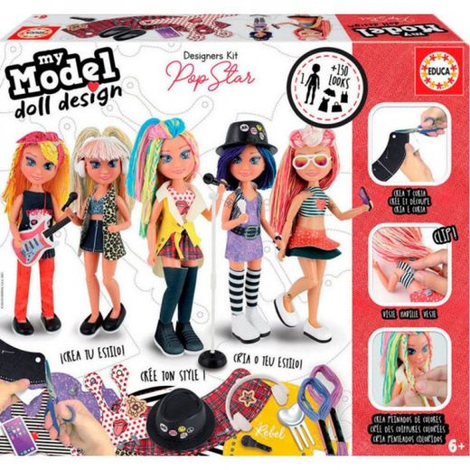 Minha modelo de boneca pop star