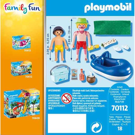 Family Fun Nadador Con Flotador Playmobil