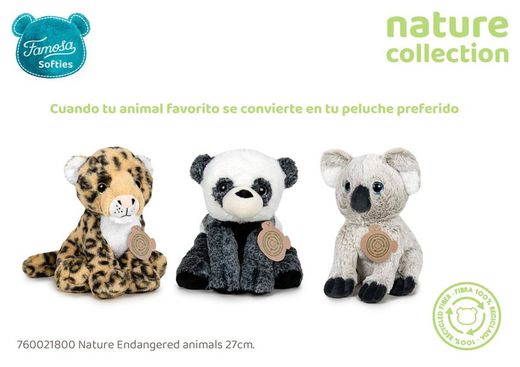 NATURE ENDANGERED ANIMALS 27CM