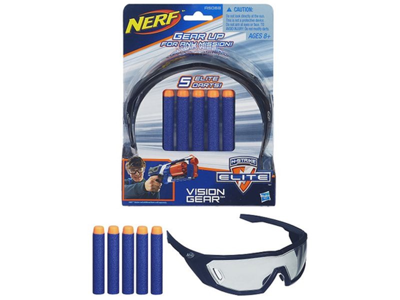 Nerf elite gafas & dardos — DonDino juguetes