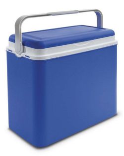 24 Liter blauer Kühlschrank