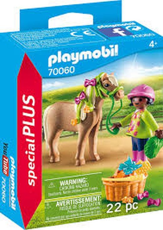 Mädchen mit Pony
