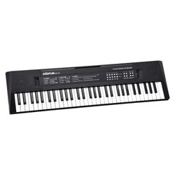 ORGANO 61 TECLAS, CON MIC, TOMA USB Y CABLE AUDIO