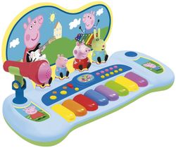 Personagens peppa pig órgão