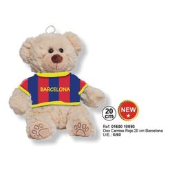 OSO CAMISA ROJA 20CM BARCELONA