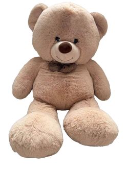 OSO GIGANTE C/LAZO 120 CM BEIGE