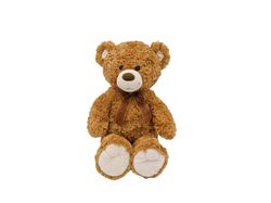 OSO PELUCHE RIZADO 55 CM TOSTADO