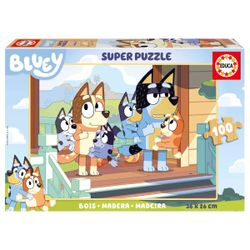 PUZZLE 100 BLUEY MADERA