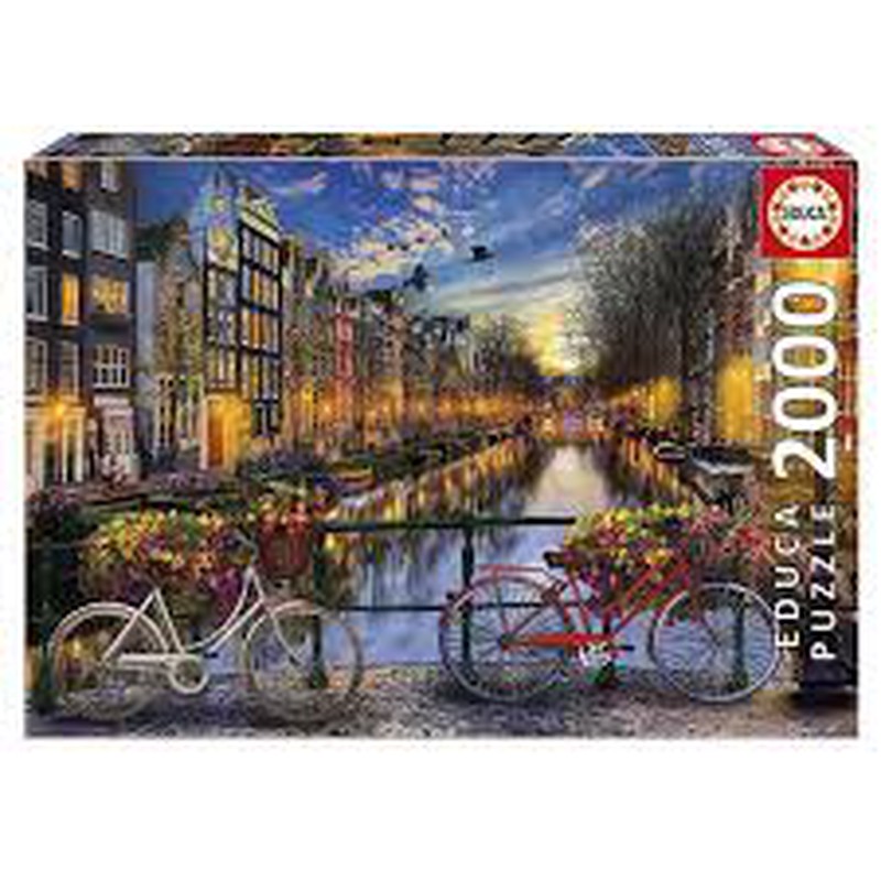 bancarrota retroceder Aplicado Ámsterdam paisajes y Lagos Puzzle, 2000 Piezas, Multicolor — DonDino  juguetes